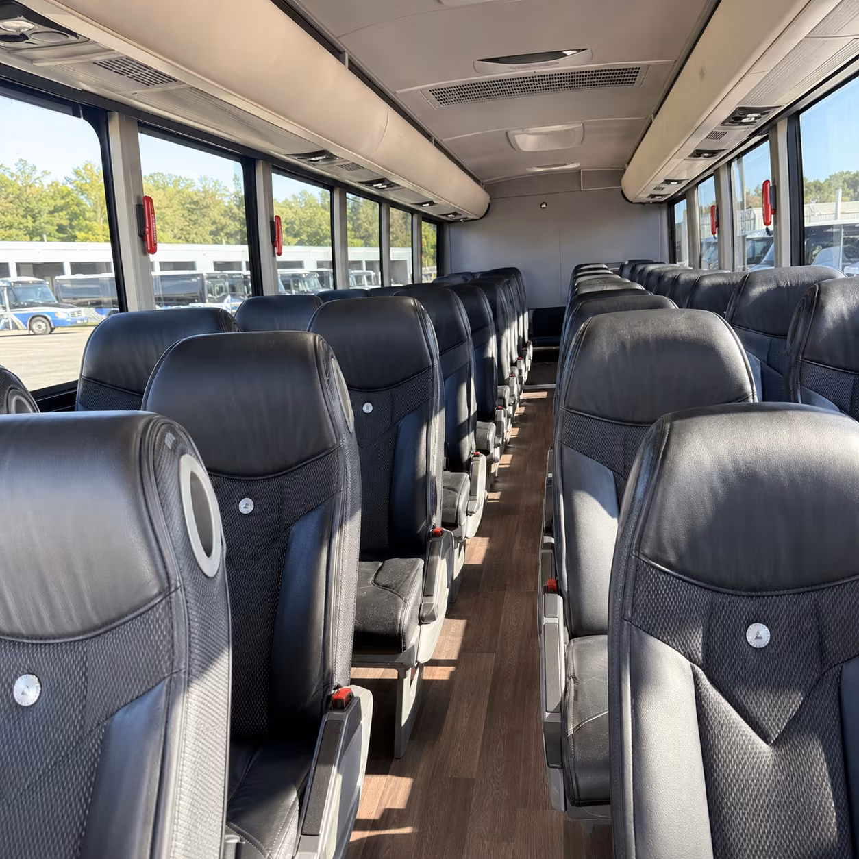 student athlete band and academic competition charter buses