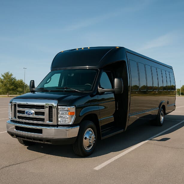 Thornton Shuttle Bus Rentals 18 Passenger Shuttle Bus